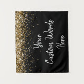 Aangepaste achtergrond verjaardagsfeestje fotocabi wandkleed (Voorkant)