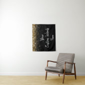 Aangepaste achtergrond verjaardagsfeestje fotocabi wandkleed (In situ)