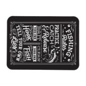 Aangepaste achtergrond voor lijst met regels Vist Magneet (Horizontaal)