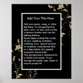 Aangepaste achtergrond voor Poster (Voorkant)