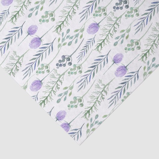 Aangepaste achtergrondkleur Waterverf kruiden plak Tissuepapier (Detail)