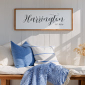 Aangepaste achternaam Print Nieuwe Home Owners Gif