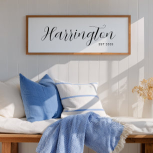 Aangepaste achternaam Print Nieuwe Home Owners Gif