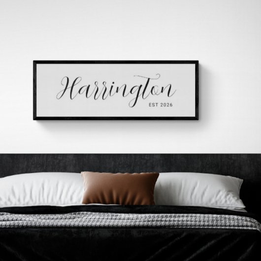 Aangepaste achternaam Print Nieuwe Home Owners Gif