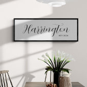 Aangepaste achternaam Print Nieuwe Home Owners Gif