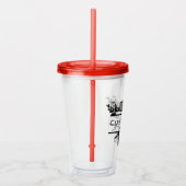 Aangepaste Acryl Naam Tumbler Drinkbeker (Rechts)