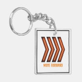 Aangepaste Acryl Sleutelhanger | Gepersonaliseerde (Voorkant Links)