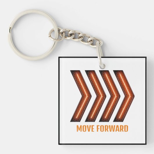 Aangepaste Acryl Sleutelhanger | Gepersonaliseerde (Voorkant)