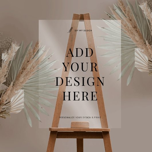 Aangepaste Acryl Teken Printing 18x24" Doorschijne Acryl Bord