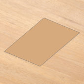 Aangepaste Acryl Uitnodiging - Elegant Warm Zand (Laagn)