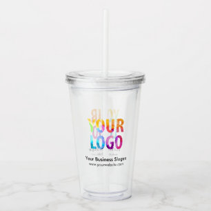 Aangepaste actie voor bedrijven met Logo Acryl Drinkbeker