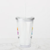 Aangepaste actie voor bedrijven met Logo Acryl Drinkbeker (Rechts)