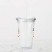 Aangepaste actie voor bedrijven met Logo Acryl Drinkbeker (Rechts)