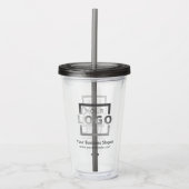 Aangepaste actie voor bedrijven met Logo Acryl Drinkbeker (Voorkant)