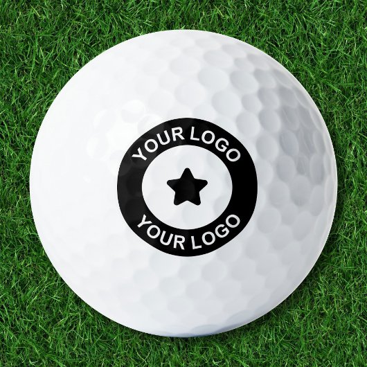 Aangepaste actie voor bedrijven met Logo Golfballen