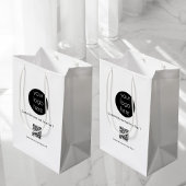 Aangepaste actie voor bedrijven met Logo Medium Cadeauzakje