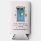 Aangepaste actie voor Estate Agent Seltzer Blikjeskoeler (Voorkant)