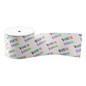 Aangepaste actie voor Logo fotokleurenlint Grosgrain Lint (Spoel)