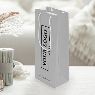 Aangepaste actie voor zakelijke Logo Wijn Cadeautas
