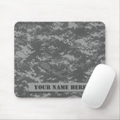 Aangepaste ACU Camouflage Mousepad Muismat (Met muis)