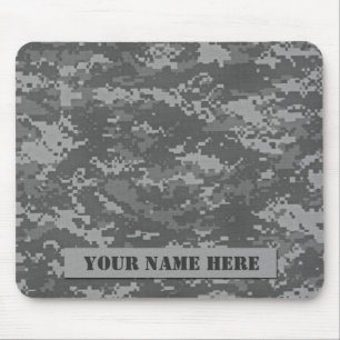 Aangepaste ACU Camouflage Mousepad Muismat