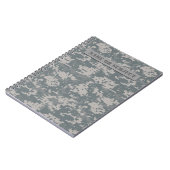 Aangepaste ACU Digital Camo Spiral-laptop Notitieboek (Linkerzijde)
