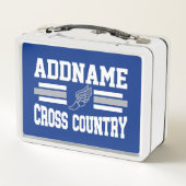 Aangepaste ADD NAAM Cross Country Runner Running T (Achterkant)