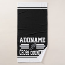 Aangepaste ADD NAAM Cross Country Runner Running T