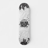 Aangepaste ADD NAAM Skull Skateboard Schaats Winke (Voorkant)