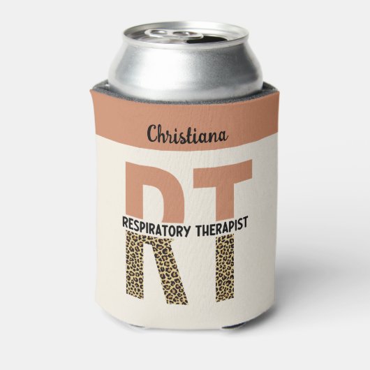 Aangepaste ademhalingstherapie RT Cadeau Blikjeskoeler (Blikje Achterkant)