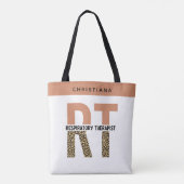Aangepaste ademhalingstherapie RT Cadeau Tote Bag (Achterkant)