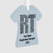 Aangepaste ademhalingstherapie RT Ornament (voorkant)