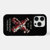 Aangepaste Ademhalingsverpleegster Moeder Tactisch iPhone Hoesje (Achterkant horizontaal)