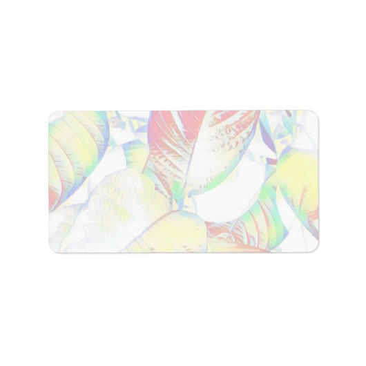 Aangepaste Adresetiketten Etiket (Voorkant)