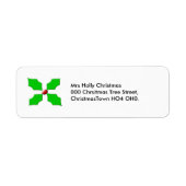 Aangepaste Adresetiketten voor pretkerst Etiket (Voorkant)