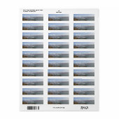 Aangepaste adreslabels voor Golden Gate Bridge Etiket (Full Sheet)