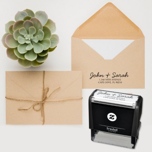 Aangepaste adresstempel, Self Ink Return Address S Zelfinktende Stempel