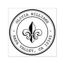 Aangepaste adresstempel, trouwstempel, zelf-inkt