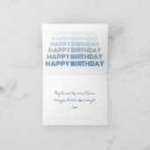 Aangepaste Adventure-thema 5-foto Verjaardag Kaart (Binnen)