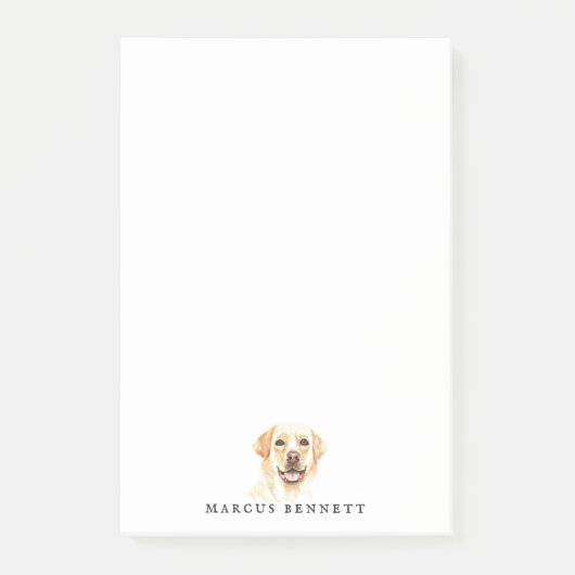 Aangepaste advertentie | Labrador Retriever Post-it® Notes (Voorkant)