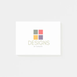 Aangepaste advertentie post-it® notes