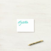 Aangepaste advertentie post-it® notes (Op bureau)