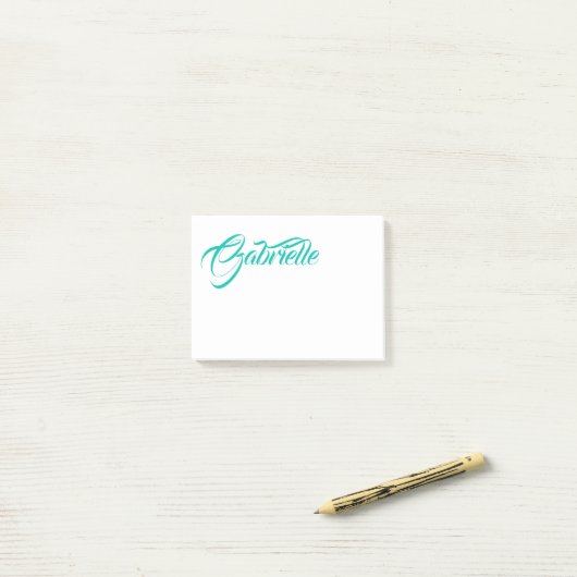 Aangepaste advertentie post-it® notes (Op bureau)