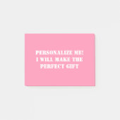 Aangepaste advertentie voor wfh, kantoor, school, post-it® notes (Voorkant)