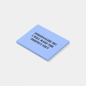 Aangepaste advertentie voor wfh, kantoor, school,  post-it® notes (Schuin)