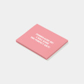 Aangepaste advertentie voor wfh, kantoor, school,  post-it® notes (Schuin)