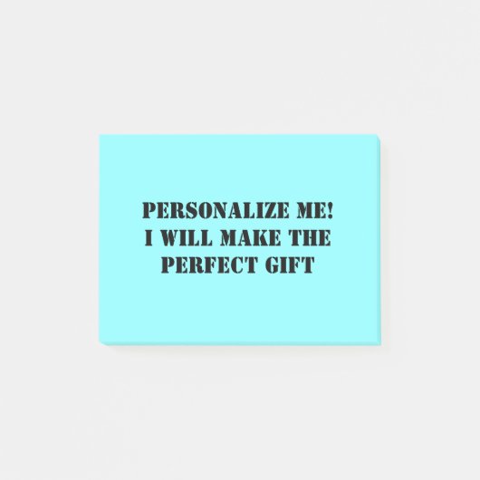 Aangepaste advertentie voor wfh, kantoor, school, post-it® notes (Voorkant)