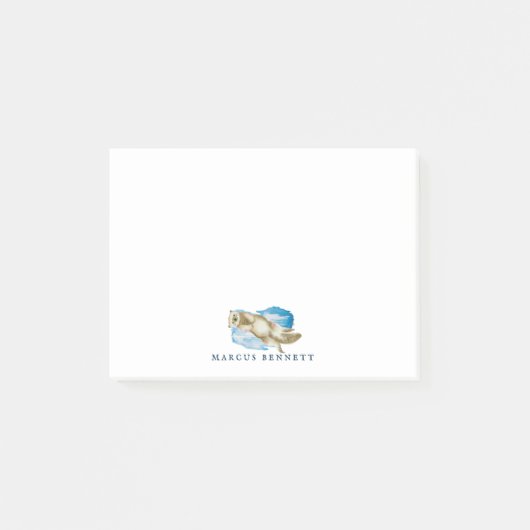 Aangepaste advertentie | Zee Otter Post-it® Notes (Voorkant)