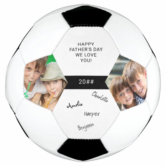 Aangepaste afbeelding 2 Foto ondertekend Voetbal (Voorkant)