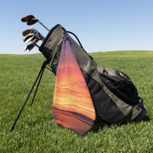 Aangepaste Afbeelding - Aangepaste foto Golfhanddoek (Groen)